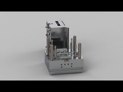 غطاء خلفي شفاف للهاتف صدفي الشكل (1 * 1) / قالب ثلاثي الألواح / عداء بارد رقم 21872