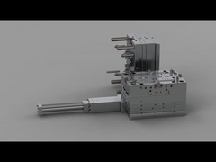 صامولة قفل مشتركة عالمية شفافة على اللوحة (1 * 4) / عداء ساخن / قالب ثلاثي الألواح رقم 23915