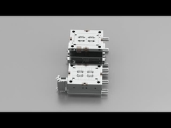 الغطاء الداخلي السفلي لصندوق شحن سماعة الأذن / قالب من لوحين / عداء ساخن رقم 24198