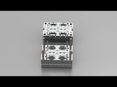 حامل صندوق شحن سماعة الأذن (1 * 4) / عداء بارد / قالب ذو لوحين رقم 24201